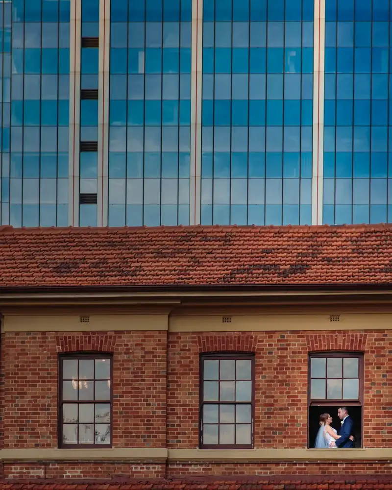 Wedding photograph by Red Bark Studio